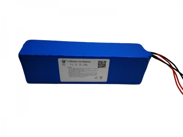 11.1V 31200mAh 18650 cylindrical lithium battery pack