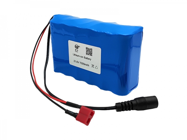 21.6V 7000mAh cylindrical lithium battery | 18650 lithium battery