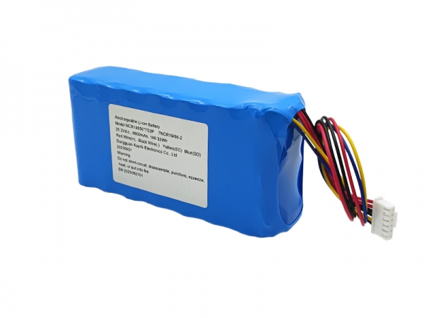 25.2V 6600mAh 18650 communication lithium battery