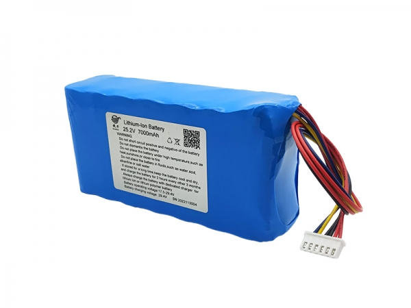 25.2V 7000mAh communication lithium battery