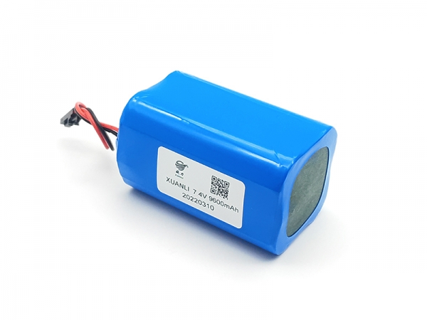 7.4V  9600mAh cylindrical lithium battery|26650 lithium battery