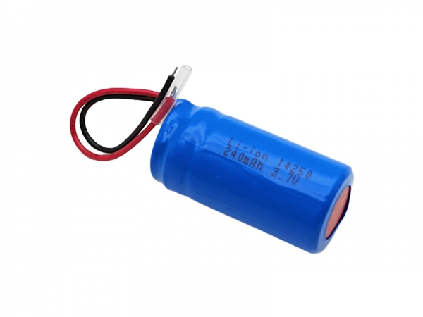 14250 3.7V 240mAh special lithium battery