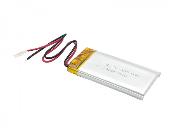 3.7V Lithium Polymer Battery|502243 430mAh 3.7V