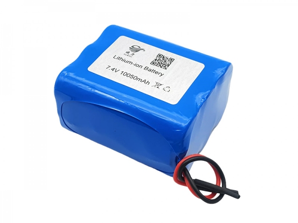 7.4V 10050mAh cylindrical lithium battery