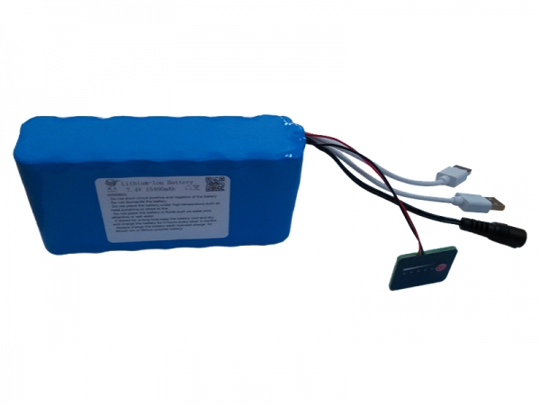 7.4V 15400mAh cylindrical lithium battery